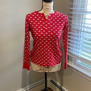 Women’s Vineyard Vines Christmas pajama set size M